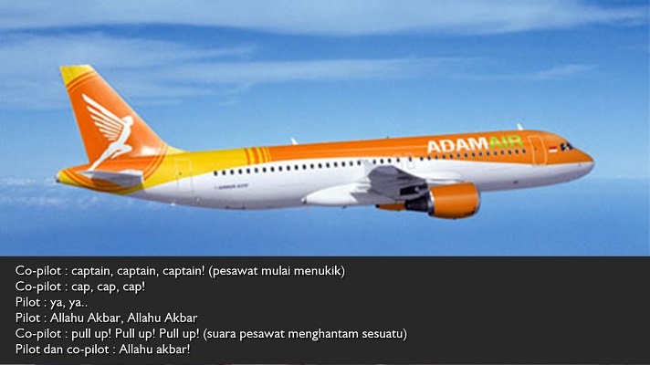 Rekaman Black Box Adam Air