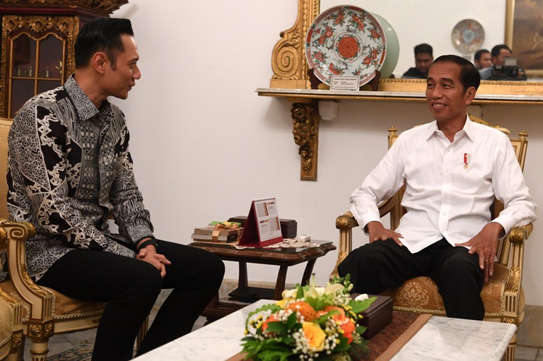Pertemuan AHY-Jokowi