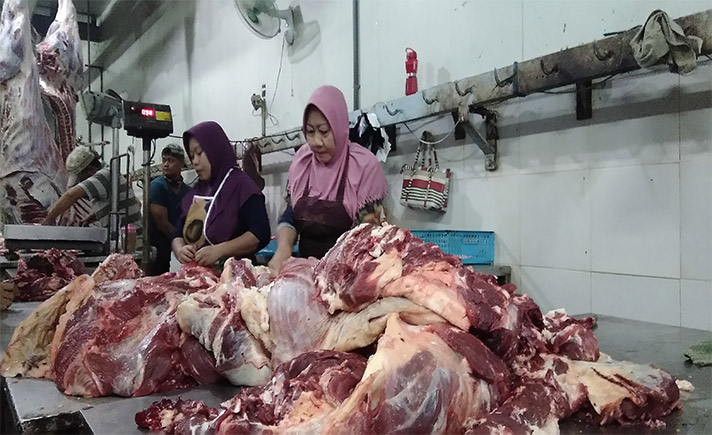 Untuk Lebaran, Stok Daging Sapi di Semarang Aman