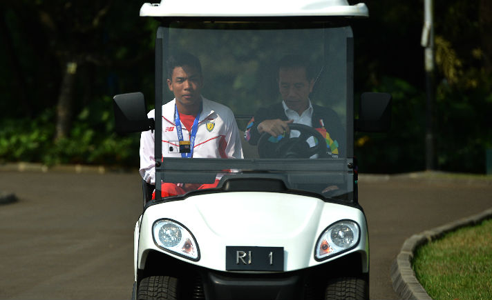 Jokowi - Zohri