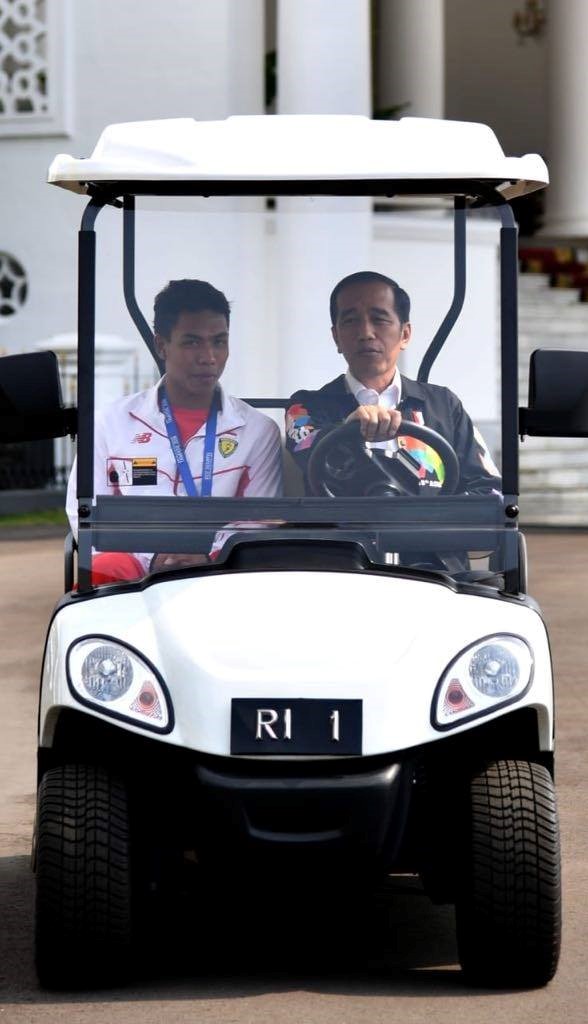 Jokowi - Zohri