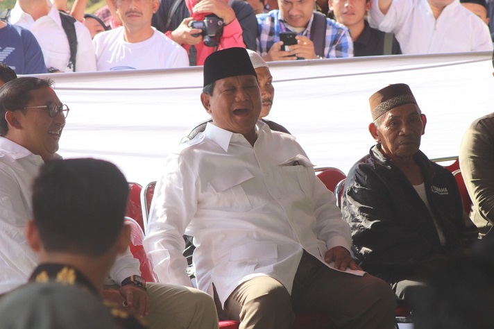 Prabowo Nyoblos