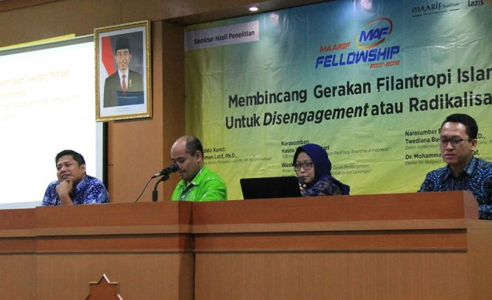 Seminar hasil penelitian dari penerima dana hibah penelitian MAF 2017-2018 di Kampus Universitas Muhammadiyah Yogyakarta
