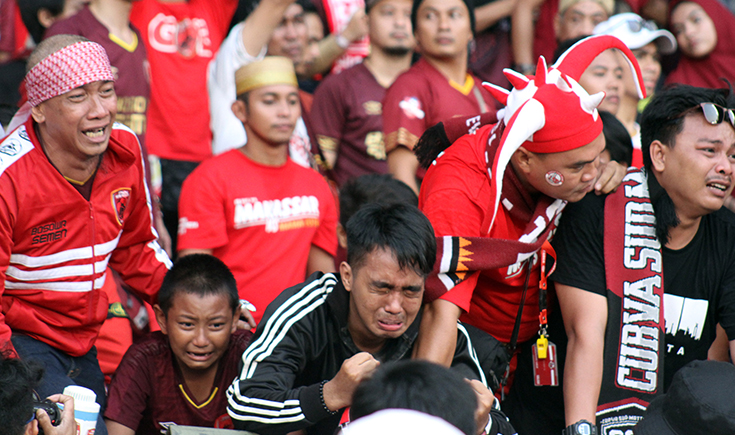 Suporter PSM Makassar