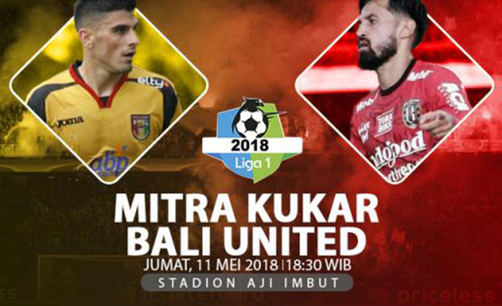 Mitra Kukar Versus Bali United
