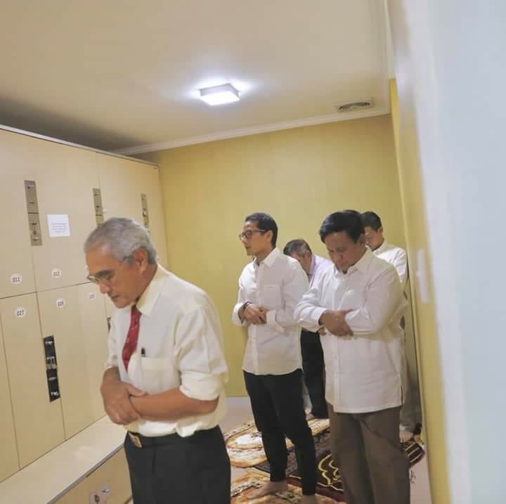 Prabowo Solat