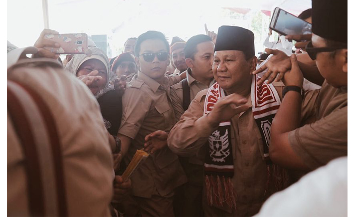 Lima Momen Prabowo Menangis