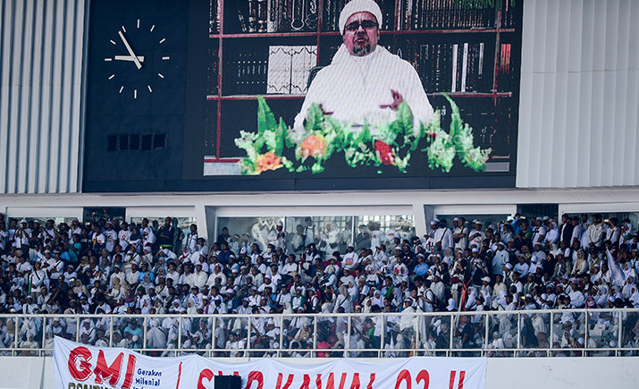 Rizieq Shihab, Prabowo