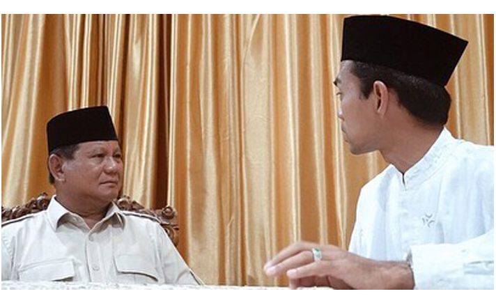 Lima Momen Prabowo Menangis