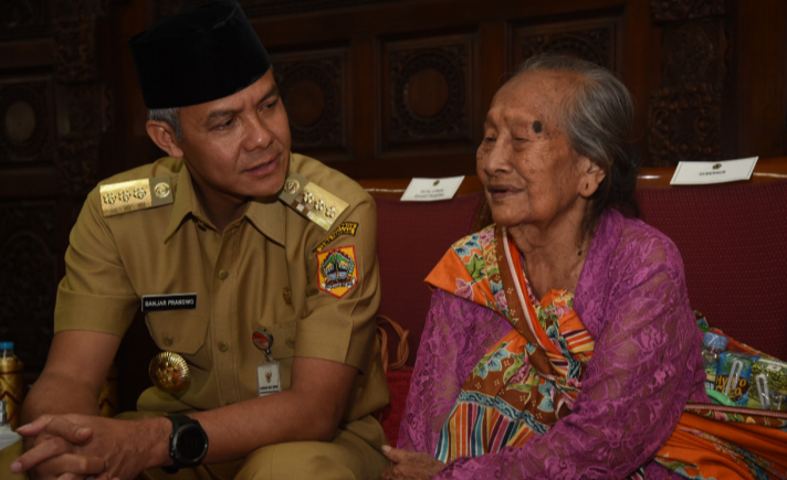 Ganjar dan Mbah Bandiyem