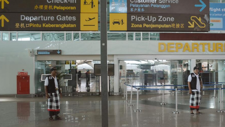 Saat Bandara Ngurah Rai Tanpa Aktivitas