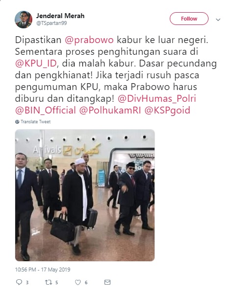 Cuitan Netizen Prabowo Kabur1