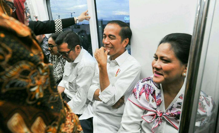 Jokowi dan Iriana