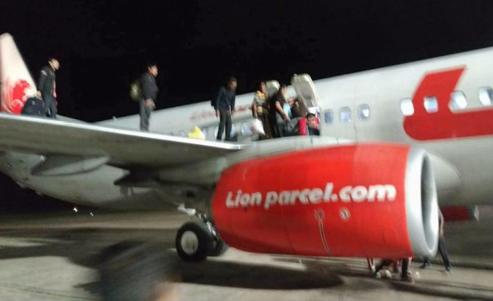 Bercanda Bom Lion Air