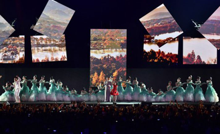 UPACARA PENUTUPAN ASIAN GAMES XVIII