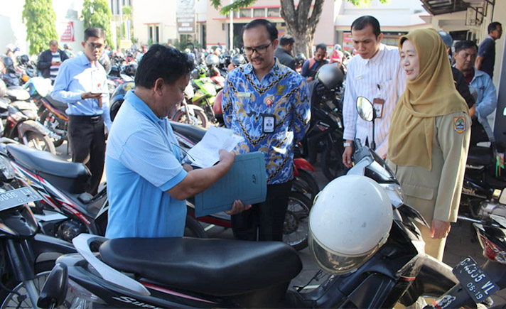 Sidak Ombudsman di Samsat 1 Semarang