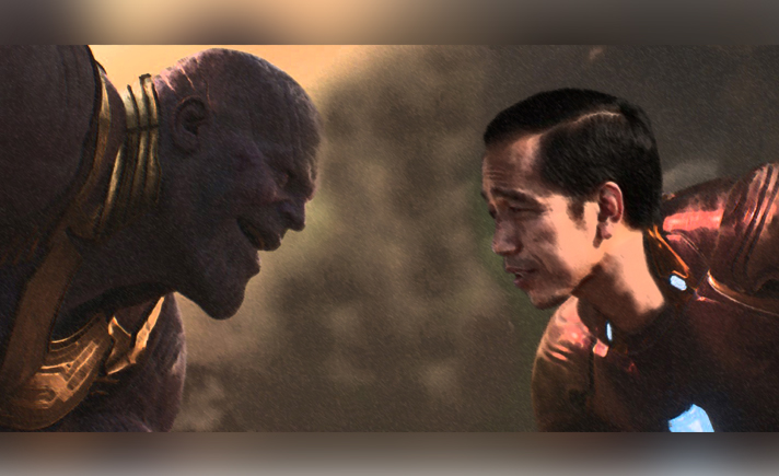 Jokowi Melawan Thanos