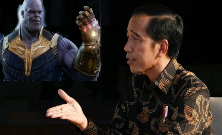 Jokowi VS Thanos