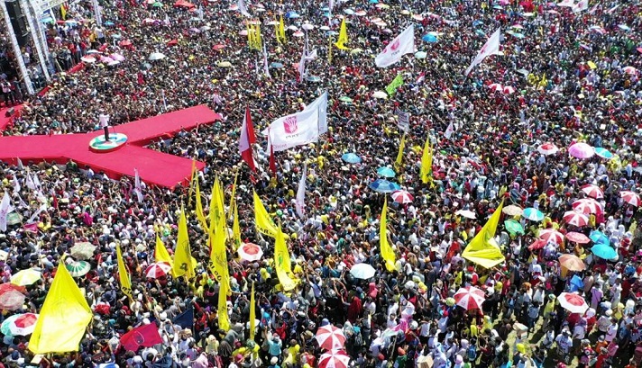 Kampanye Jokowi di Kupang