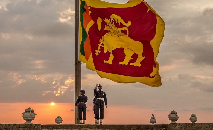Foto Upacara Peringatan Kemerdekaan Sri Lanka