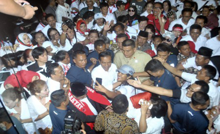 Rapat Umum Relawan Jokowi