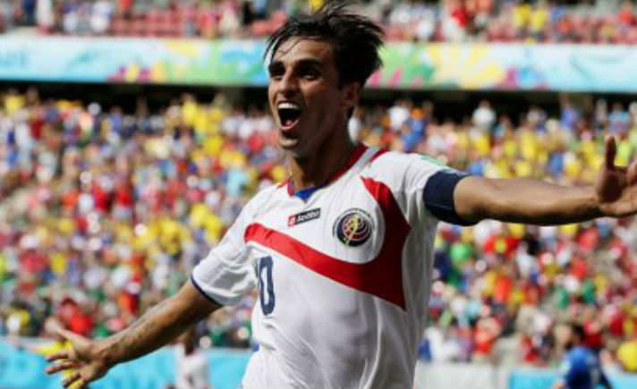Striker Kosta Rika, Bryan Ruiz.