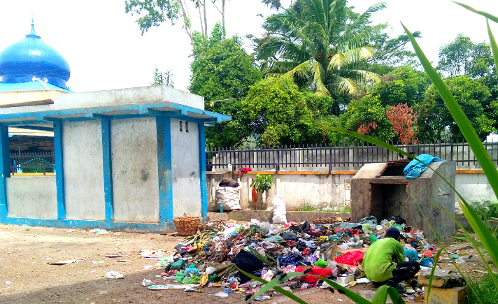 Sampah di Rusunawa