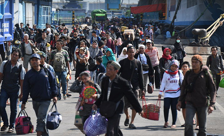 Arus Mudik Idul Fitri 2019 di Tanjung Perak