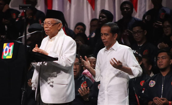 Jokowi dan Maruf Amin
