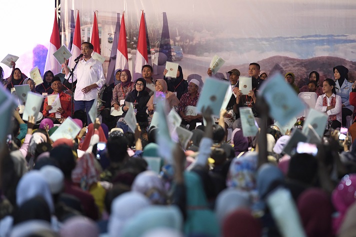 Jokowi di Garut Jawa Barat