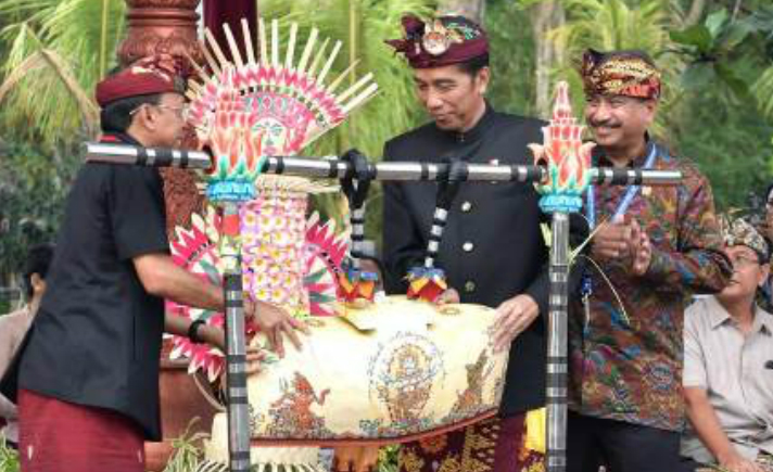 Jokowi Resmikan Festival Budaya Bali