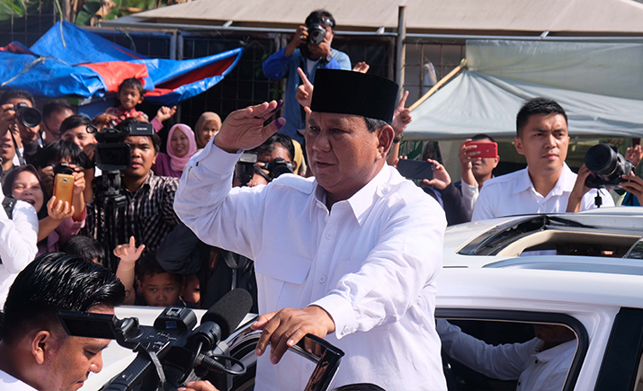 Prabowo Sapa Warga