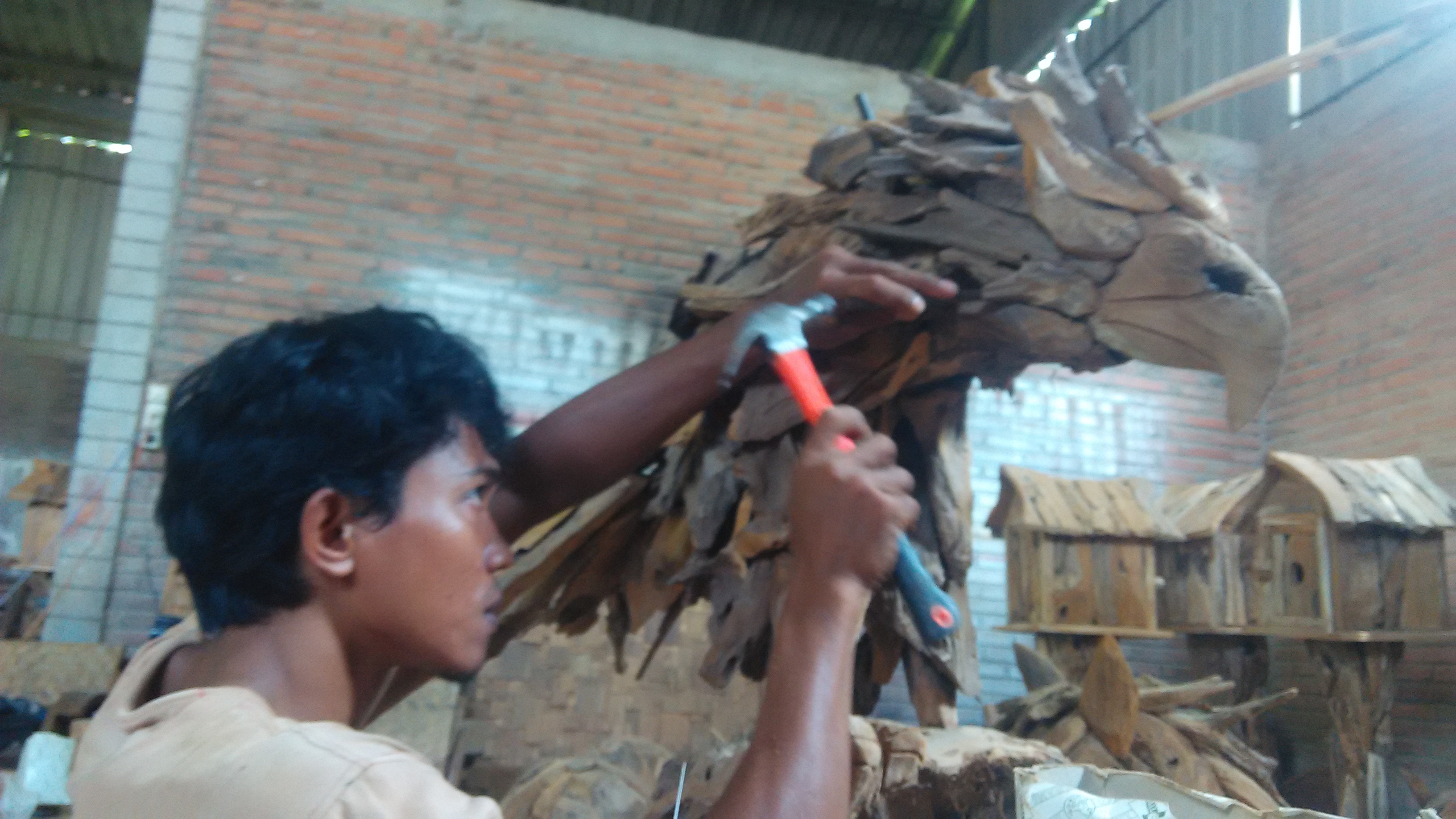  Kerajinan  Limbah Kayu  Jepara  Laris di  Benua Biru Tagar