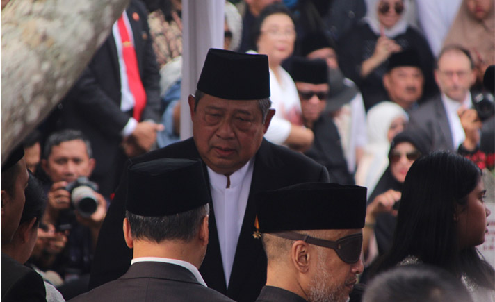 Presiden RI ke-6 SBY Sedih