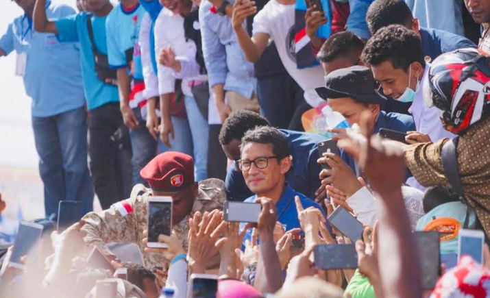 Setelah Prabowo, Kini Giliran Sandiaga Kampanye di Papua