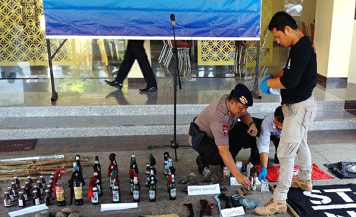 Barang Bukti Aksi May Day