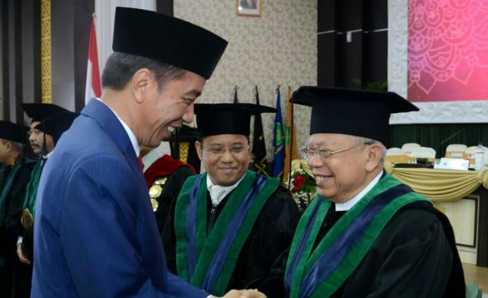 Gelar doktor Ma’ruf Amin