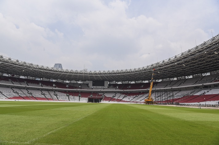 Menuju Kampanye Akbar Jokowi-Ma'ruf di GBK