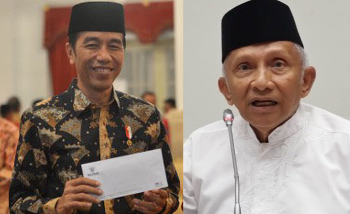 Jokowi dan Amien Rais