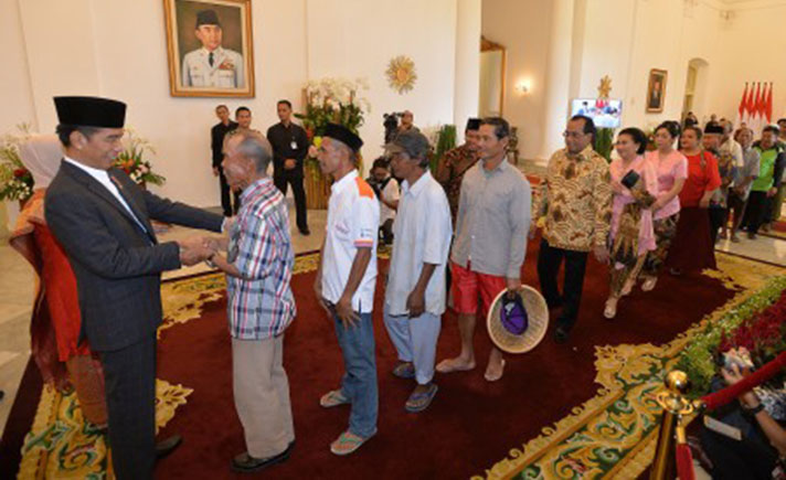 Presiden Jokowi Silaturahmi Lebaran