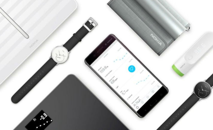 Ilustrasi perangkat Nokia Withings