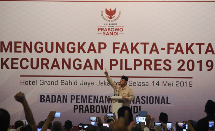 Prabowo fakta kecurangan