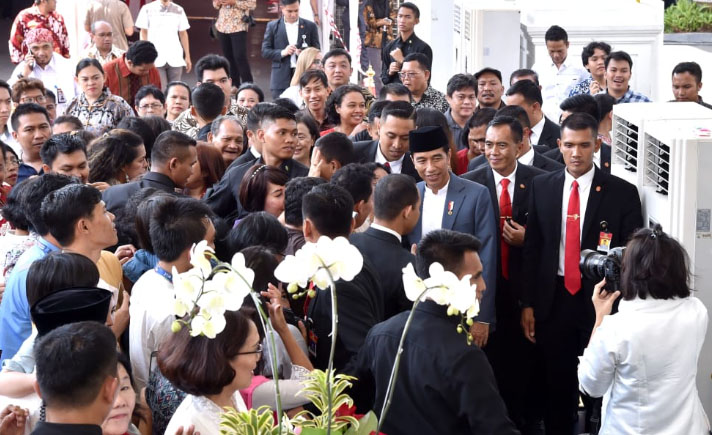 Jokowi Difoto