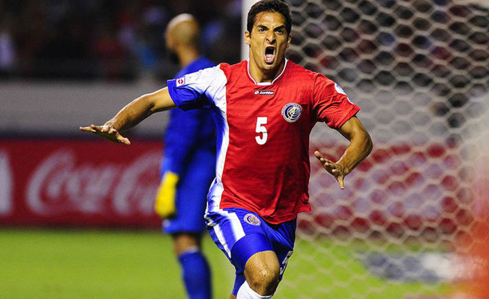 Gelandang Kosta Rika, Celso Borges.