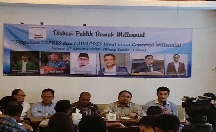 Capres dan Cawapres Versi Generasi Milenial