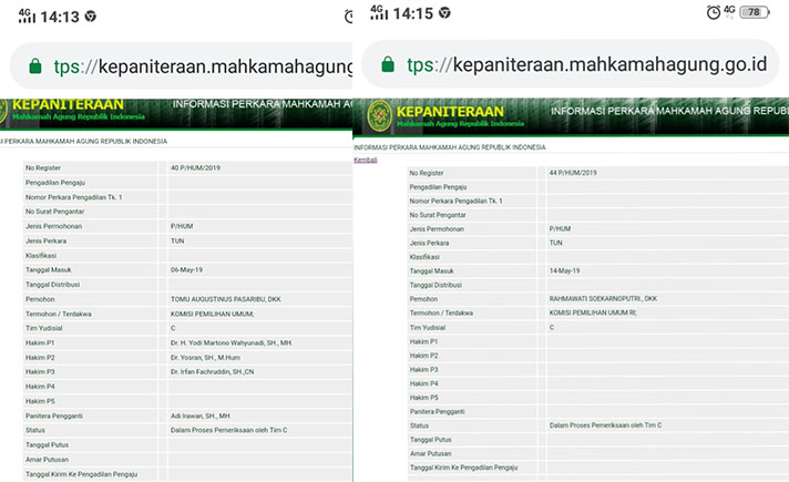 Screenshot Situs MA