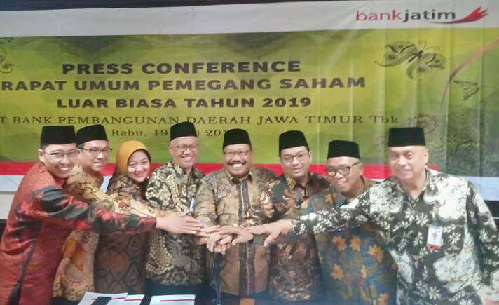 Dirut Bank Jatim Hadi Santoso