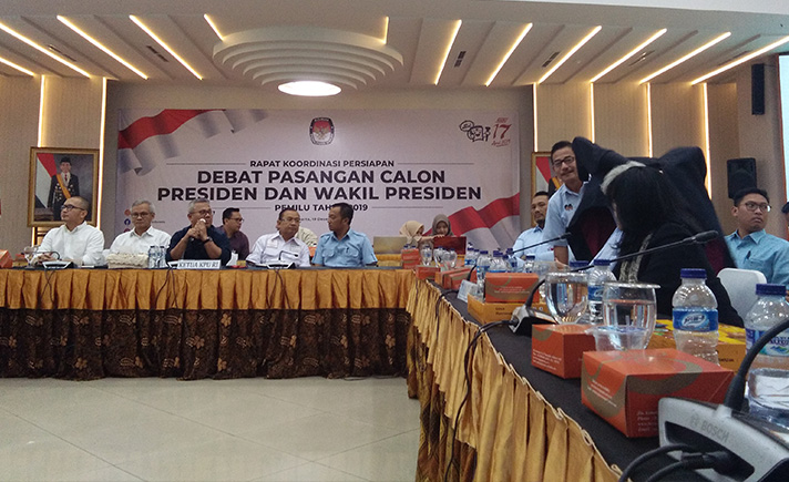 Rapat Koordinasi Debat