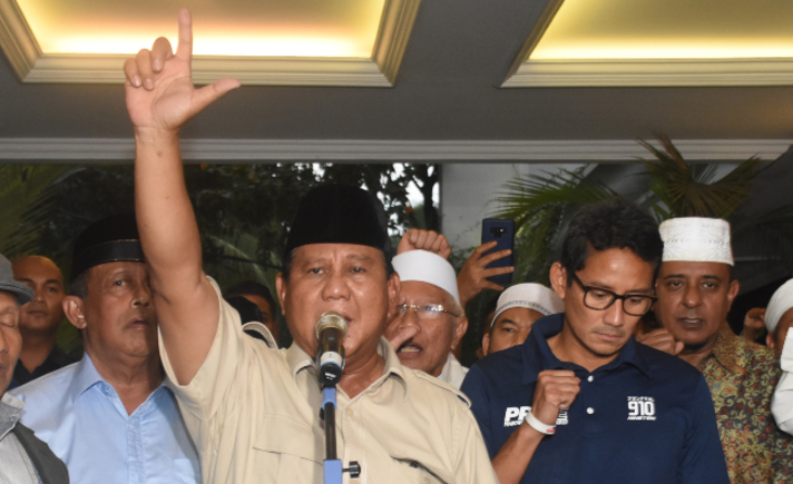 Prabowo Sandi Deklarasi