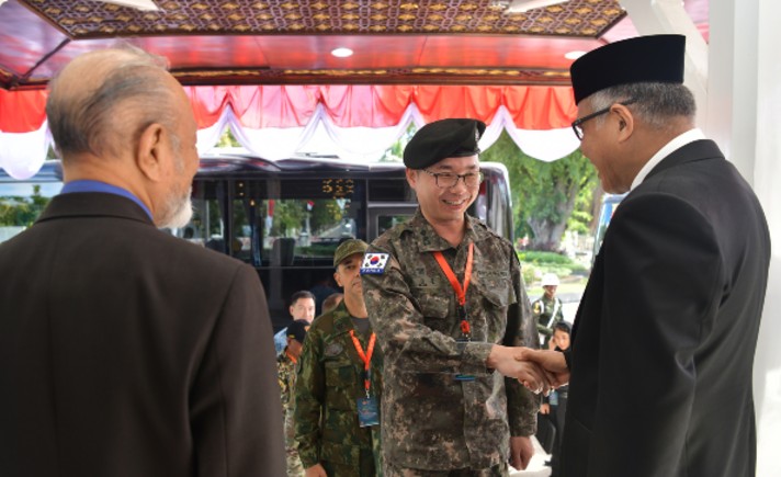 Etase Militer dari berbagai negara Hadir di Aceh